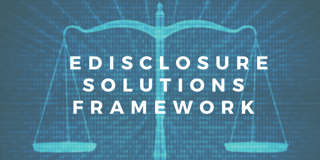 eDisclosure Framework Update – Get involved in version 3.0